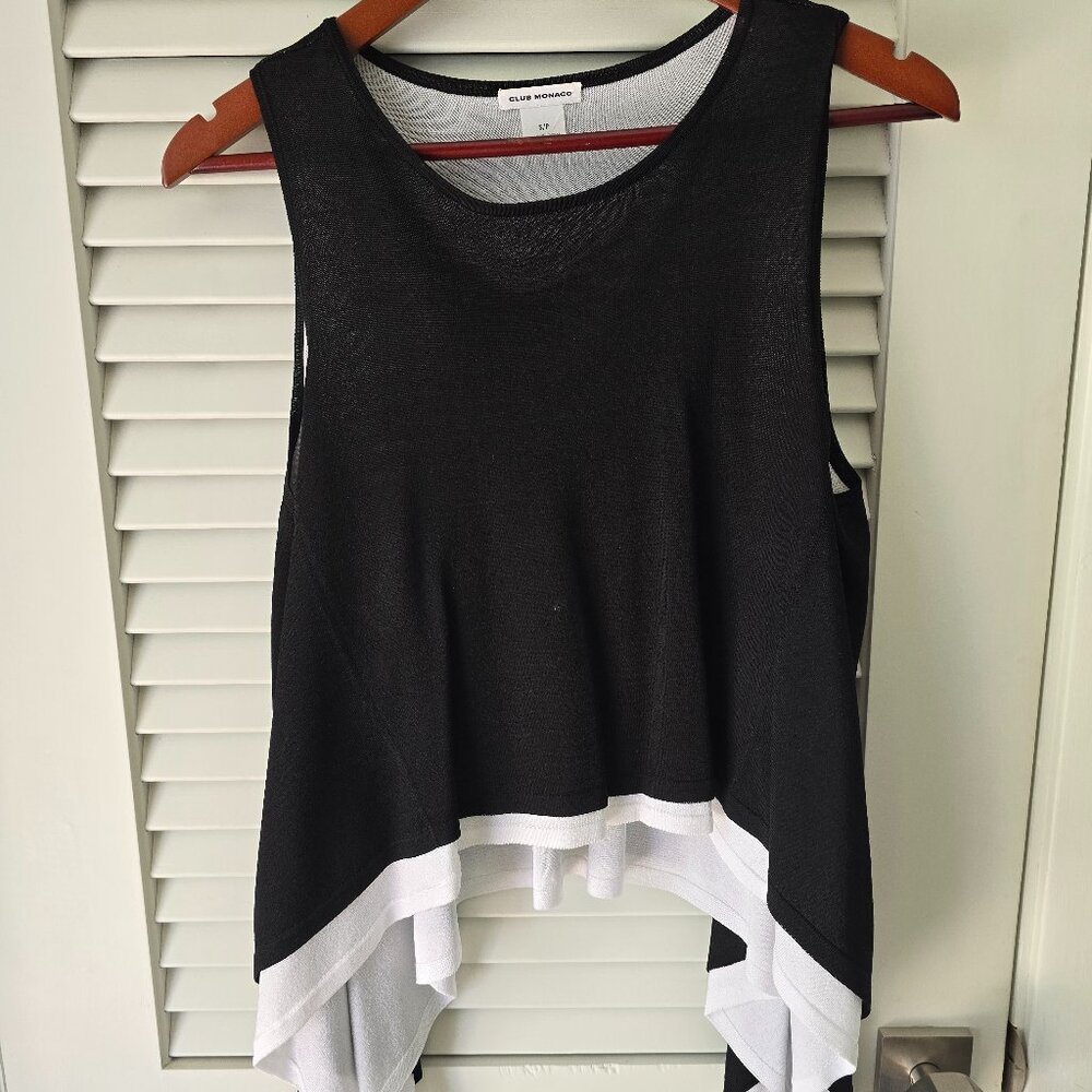 Double layer Club Monaco summer top.